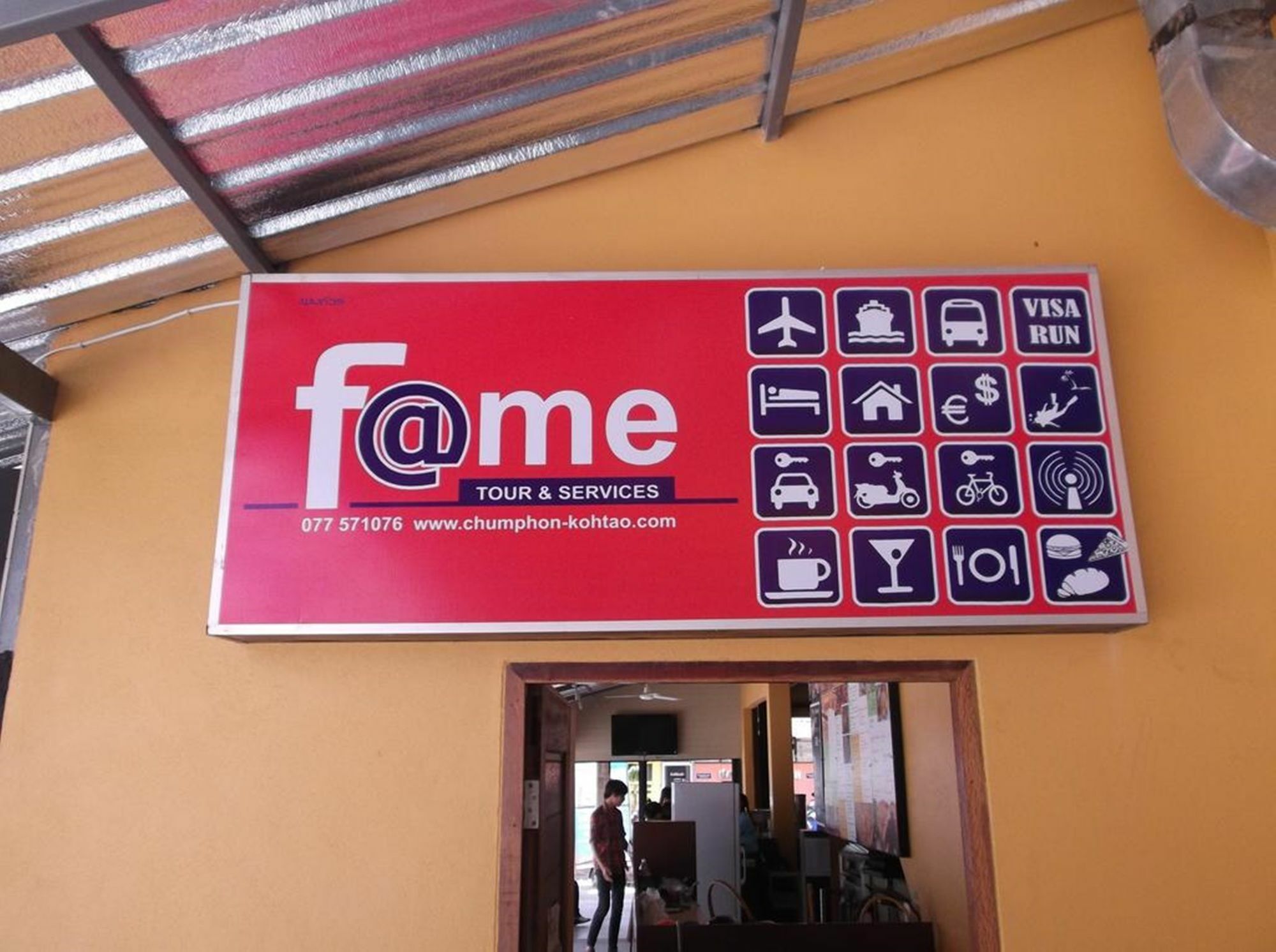 Fame Guesthouse Chumphon Buitenkant foto